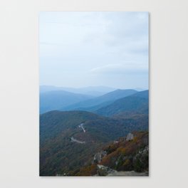 Skyline Drive From Shenandoah National Park Canvas Print