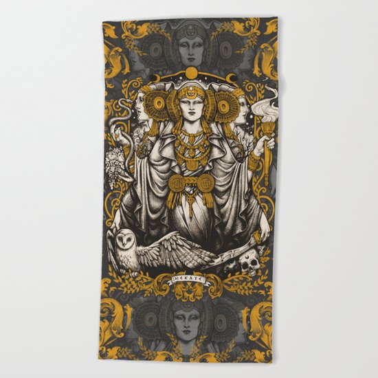 IBERIAN HECATE Beach Towel