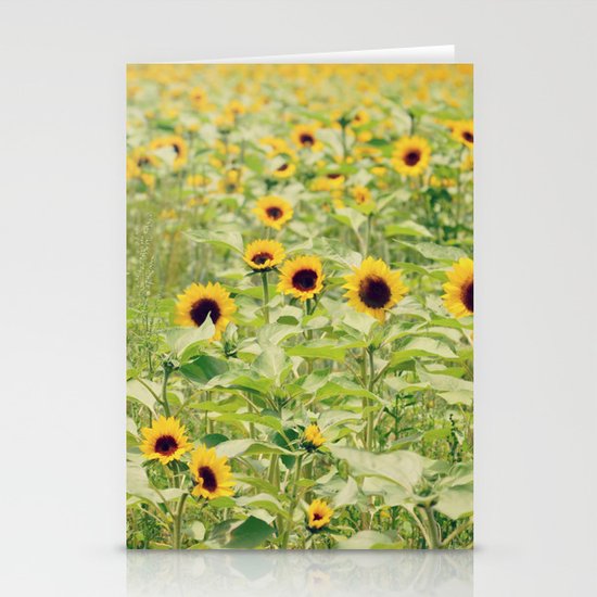 Sunflowers Stationery Cards