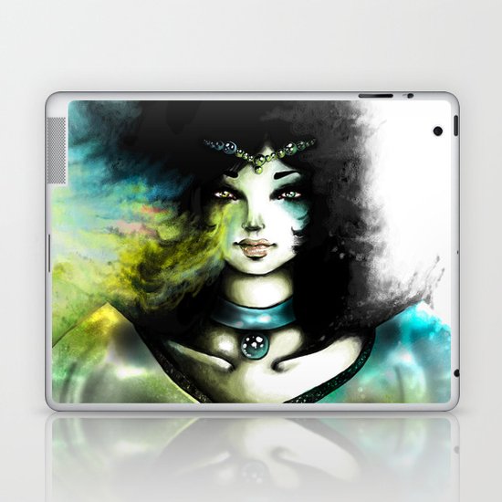 THE GREEN WOMAN Laptop & iPad Skin