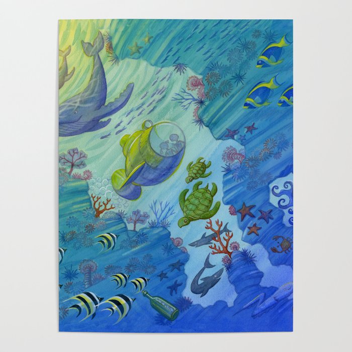 Undersea Adventure Poster