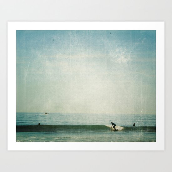 surf days Art Print