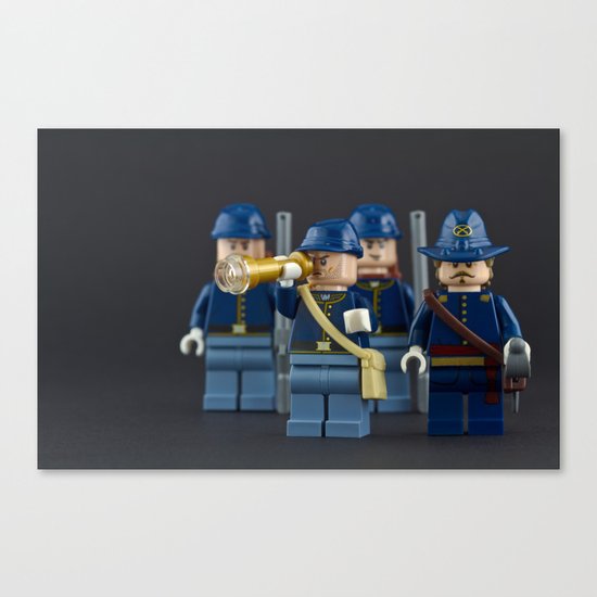 Here come the Cavalry Canvas Print