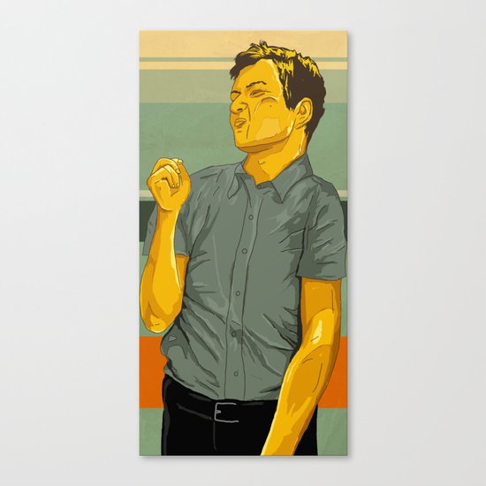 stuck in a moment Canvas Print