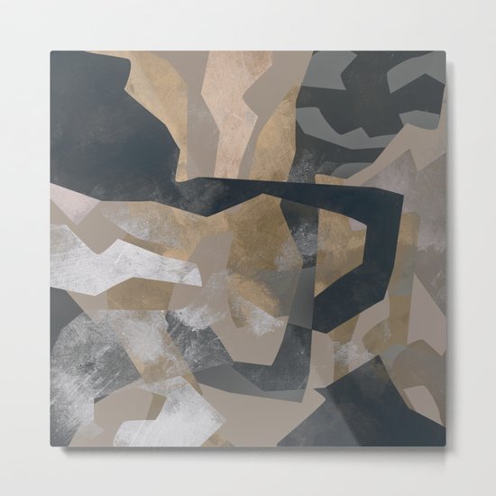 Camouflage XXXXIX Metal Print