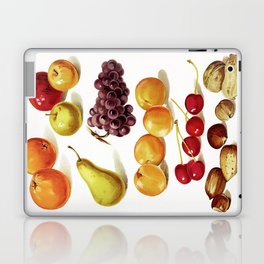 Vintage Fruit and Nut Artwork from Our Little Book for Little Folks Laptop Skin