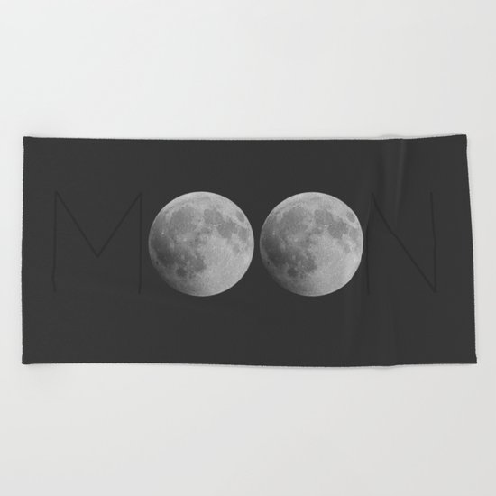moon Beach Towel