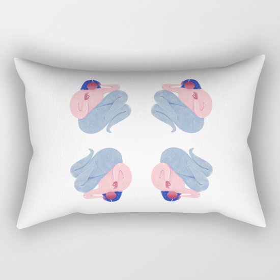 Lighthearted Rectangular Pillow