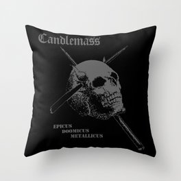 Candlemass Epicus Doomicus Metallicus Throw Pillow