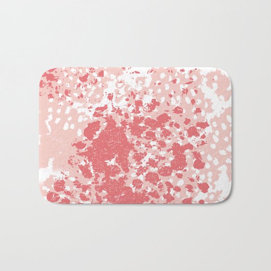Brooke - abstract painting minimal modern art print home decor must haves Bath Mat