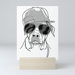 I'm Cool Dog Mini Art Print