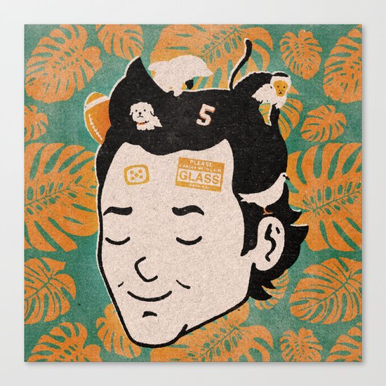 A.V. Canvas Print