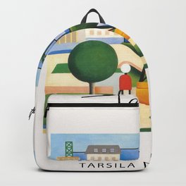Tarsila do Amaral - São Paulo - Exhibition Poster - Art Print - Brazilian Painter Backpack