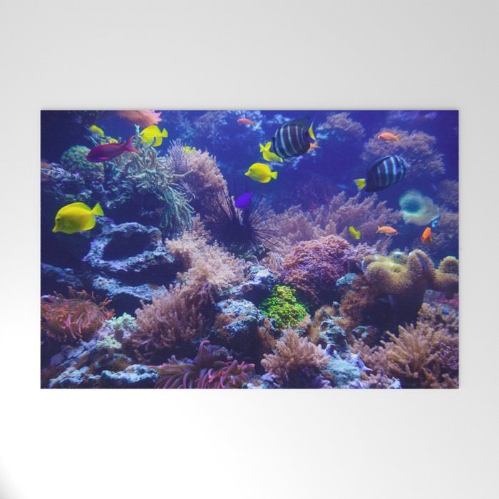 Underwater Photography Fish Tank Welcome Mat
