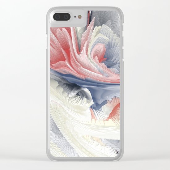 Abstract 177 Clear iPhone Case