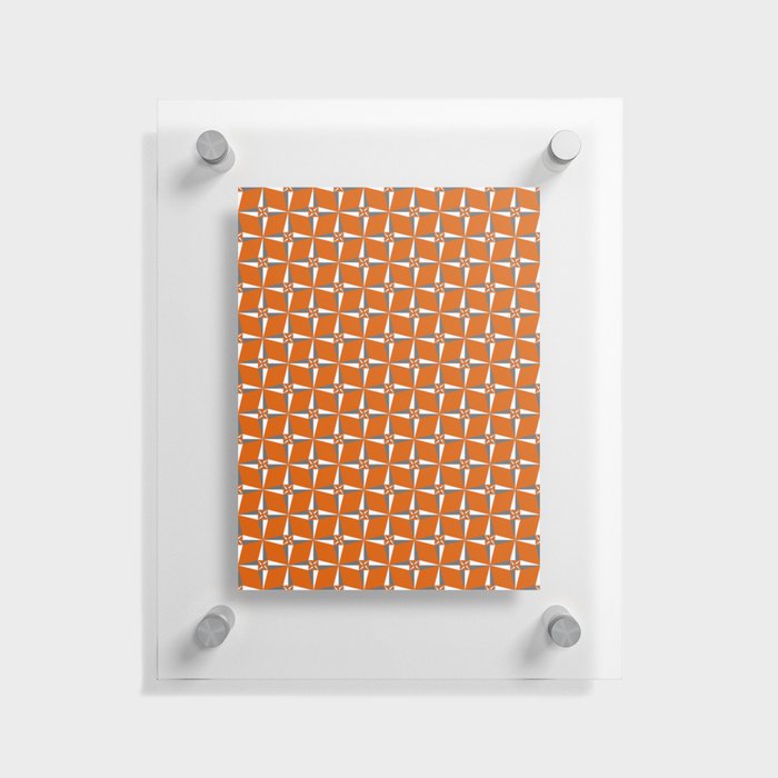 Geometric seamless pattern graphic design Floating Acrylic Print