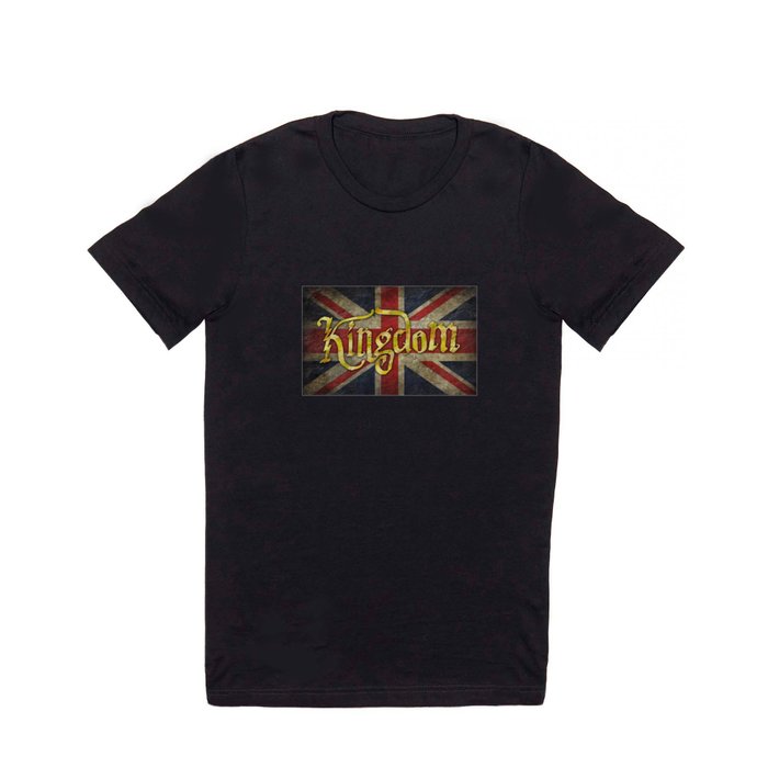Kingdom - Union Jack British Flag T Shirt