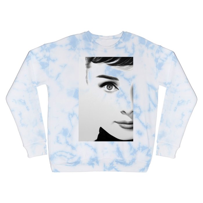 Audrey Hepburn Half Series Crewneck Sweatshirt