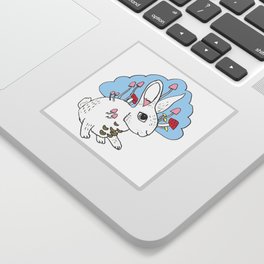 Rabbit 2  Sticker