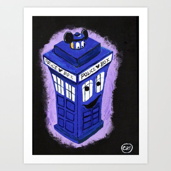 Who Dis Tardis Art Print