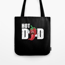 HOT DAD Tote Bag | Man, Super Dad, Dad And Son, Dad And Daughter, Proud, Cool Sayings, Motive, Father, Graphicdesign, Cool 