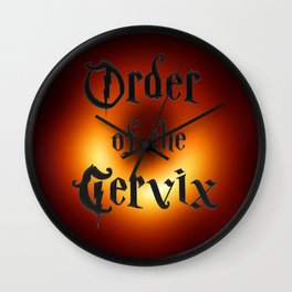 Order of the Cervix Wall Clock