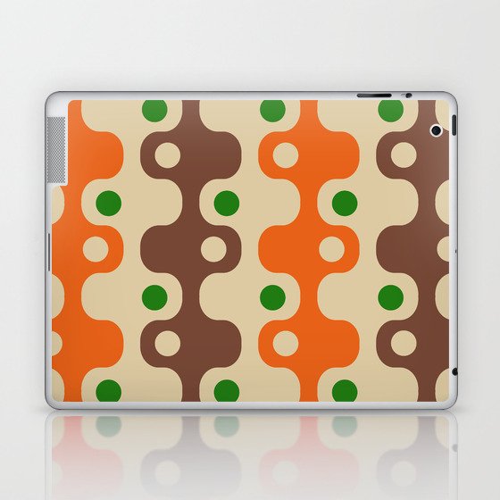 Retro Mid Century Modern Space Age Pattern 851 Laptop & iPad Skin