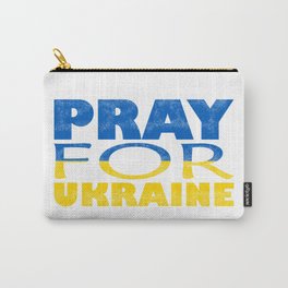 Ukraine Flag Carry-All Pouch