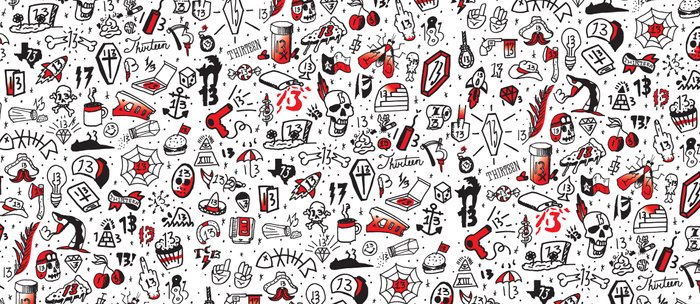 friday the 13th tattoo flash coffee mug by sanctuaryprintshop friday the 13th tattoo flash coffee mug by sanctuaryprintshop
