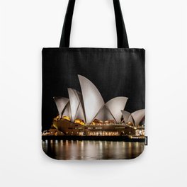 Sydney Opera House at Night Tote Bag
