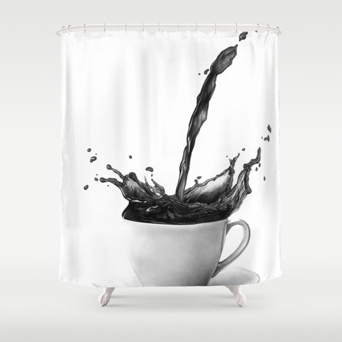 Coffee Shower Curtain