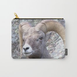 Watercolor Sheep, Bighorn Ram 69, Drake, Colorado Carry-All Pouch