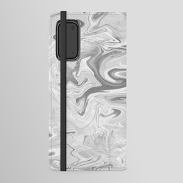 Marble Chrome Android Wallet Case