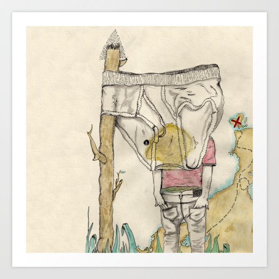 Sinmap Art Print