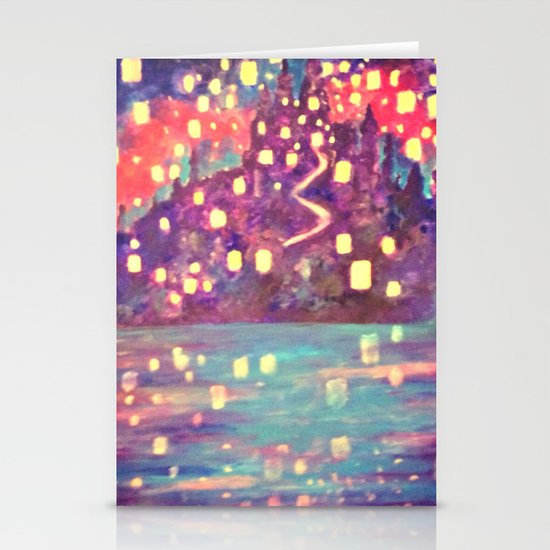 Lanterns Stationery Cards
