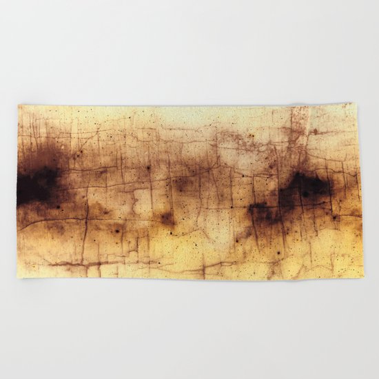 Crack Beach Towel
