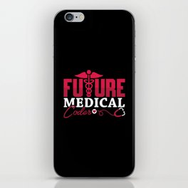 Future Medical Coder ICD Coding Programmer Gift iPhone Skin