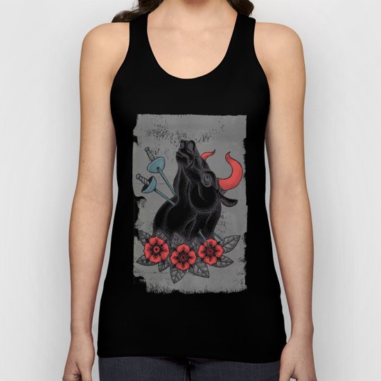The Bull Unisex Tank Top