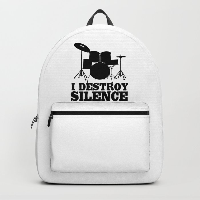 I Destroy Silence Backpack