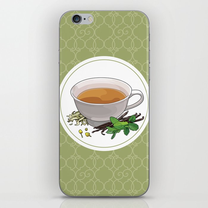 Green Tea Lover iPhone Skin