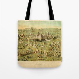 The Ancient City of Jerusalem & Solomon's Temple Tote Bag