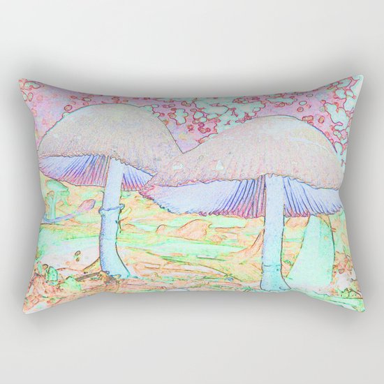 Fairy Houses Rectangular Pillow