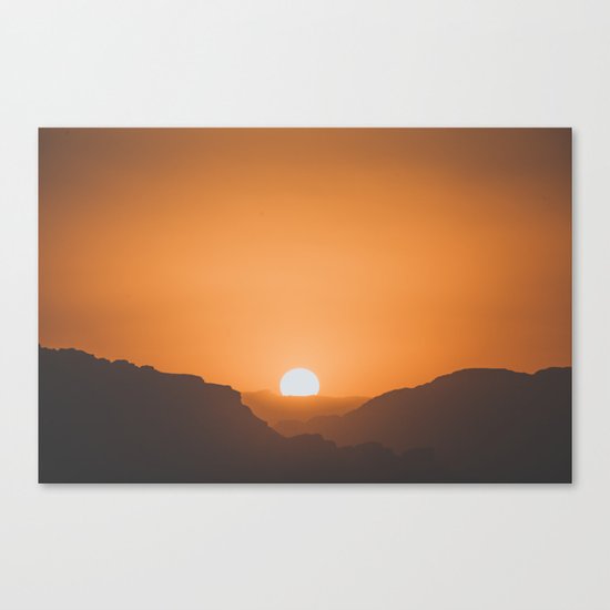 Wadi Rum X Canvas Print