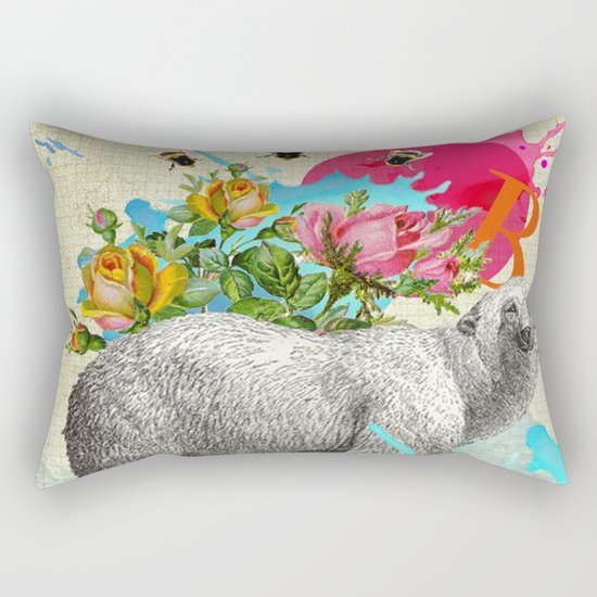 Polar Dance 2 Rectangular Pillow