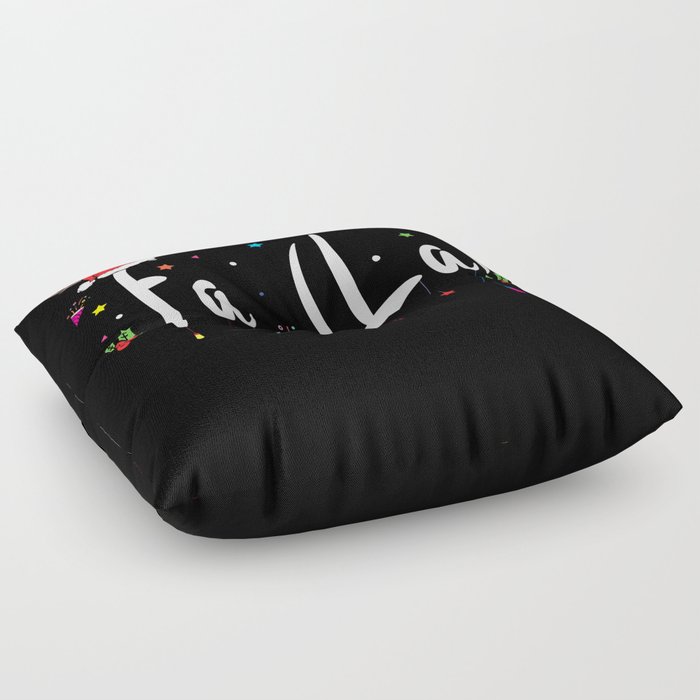 Fa La Math Teacher December 2021 Christmas Floor Pillow