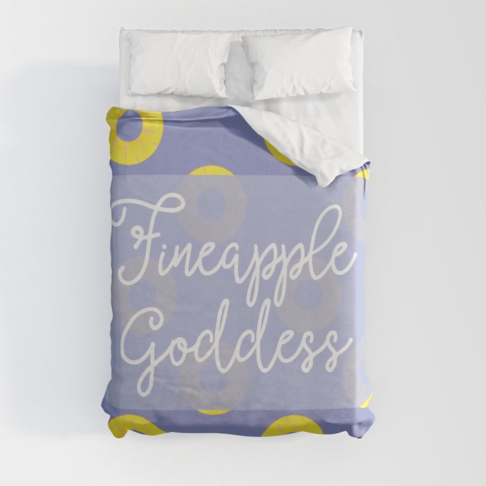 Fineapple Goddess Duvet Cover