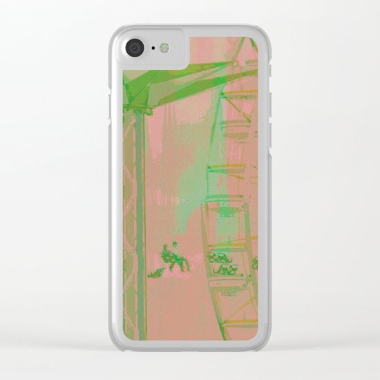 Carnival Rides Clear iPhone Case