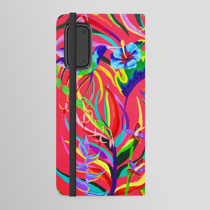 Neon jungle Android Wallet Case