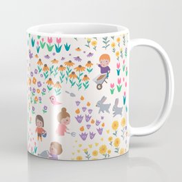 Little Gardeners: Pink Coffee Mug