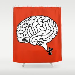 Brain Labyrinth Shower Curtain